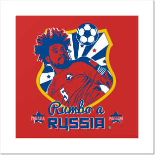 Panama 'Rumbo a Russia!' Posters and Art